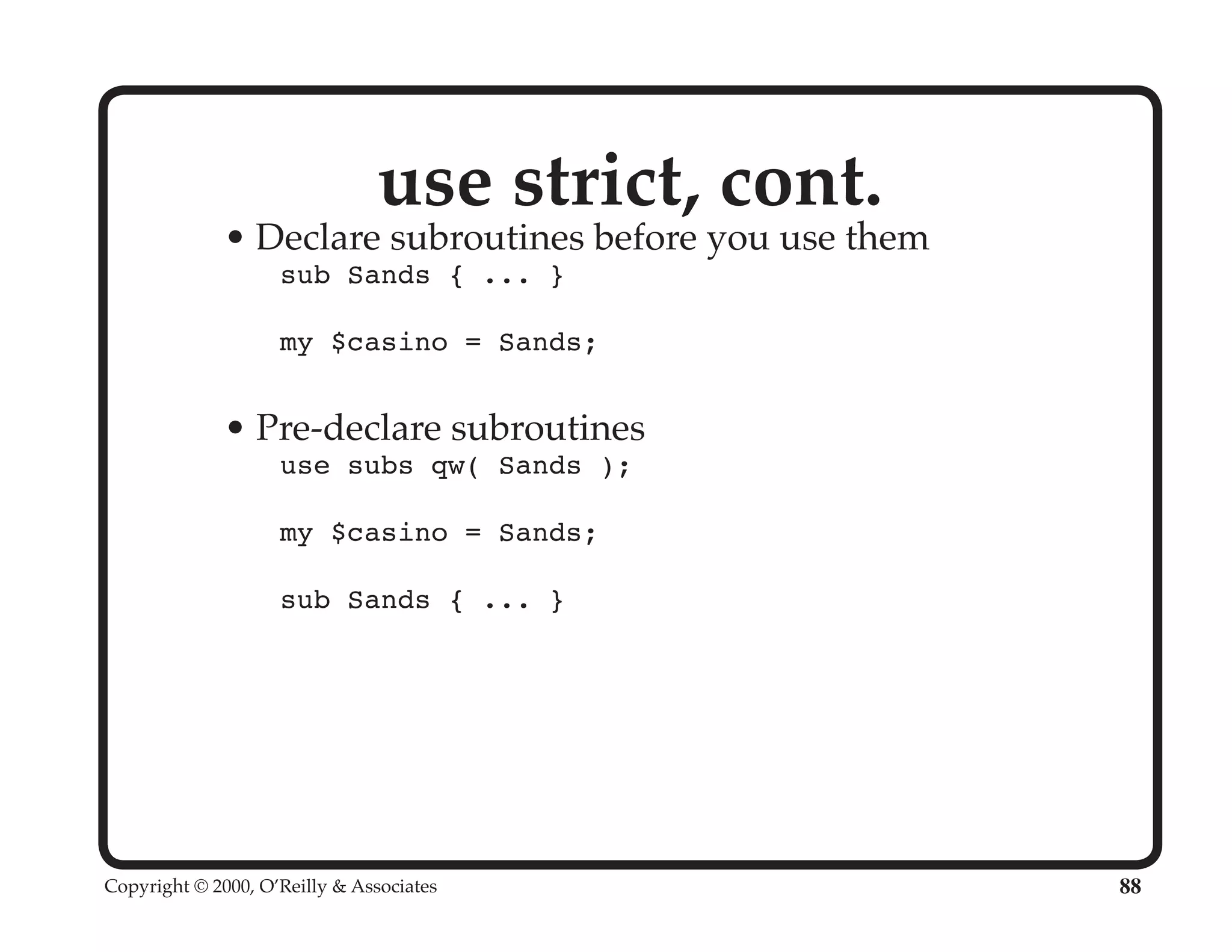 Perl University: Getting Started with Perl