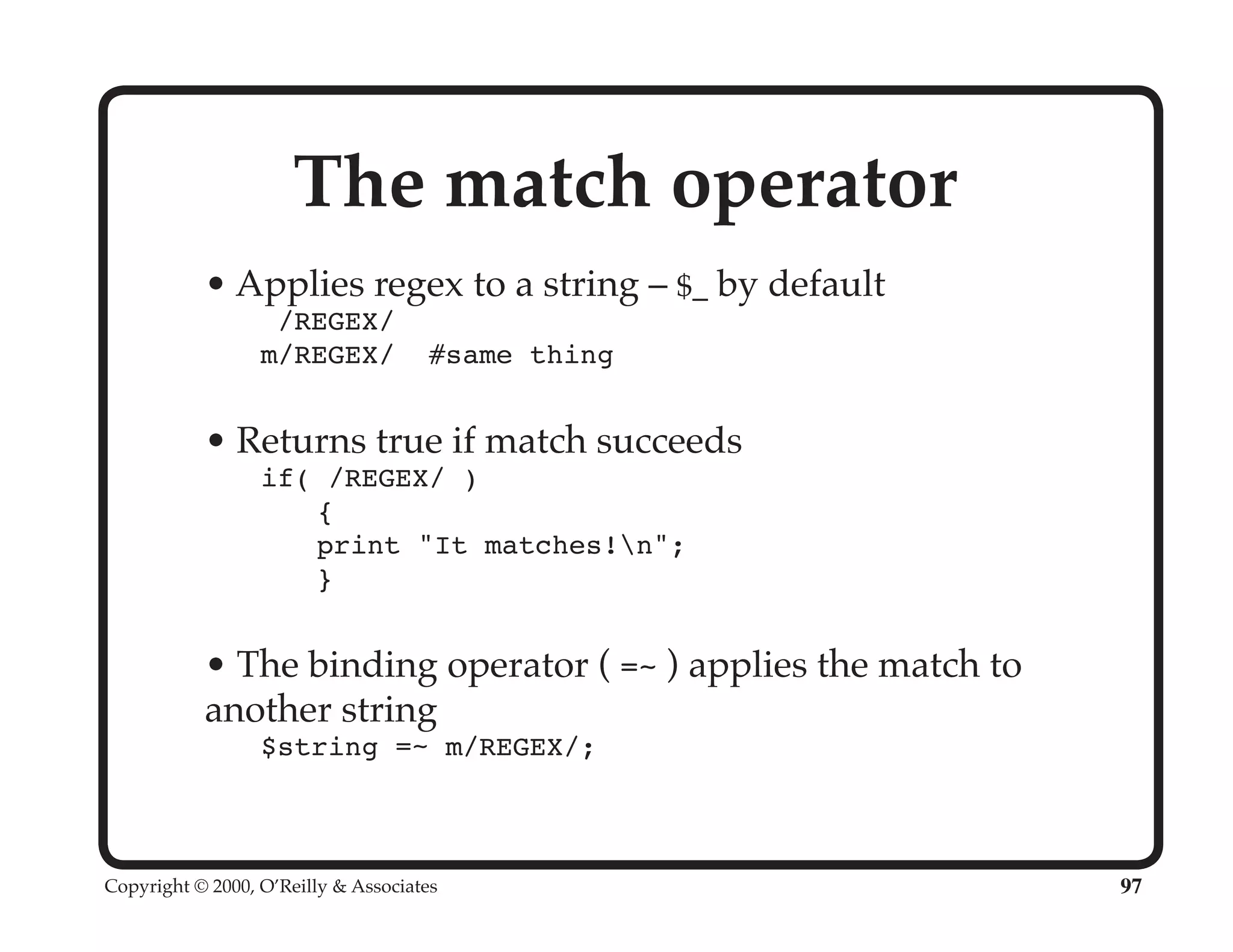Perl University: Getting Started with Perl