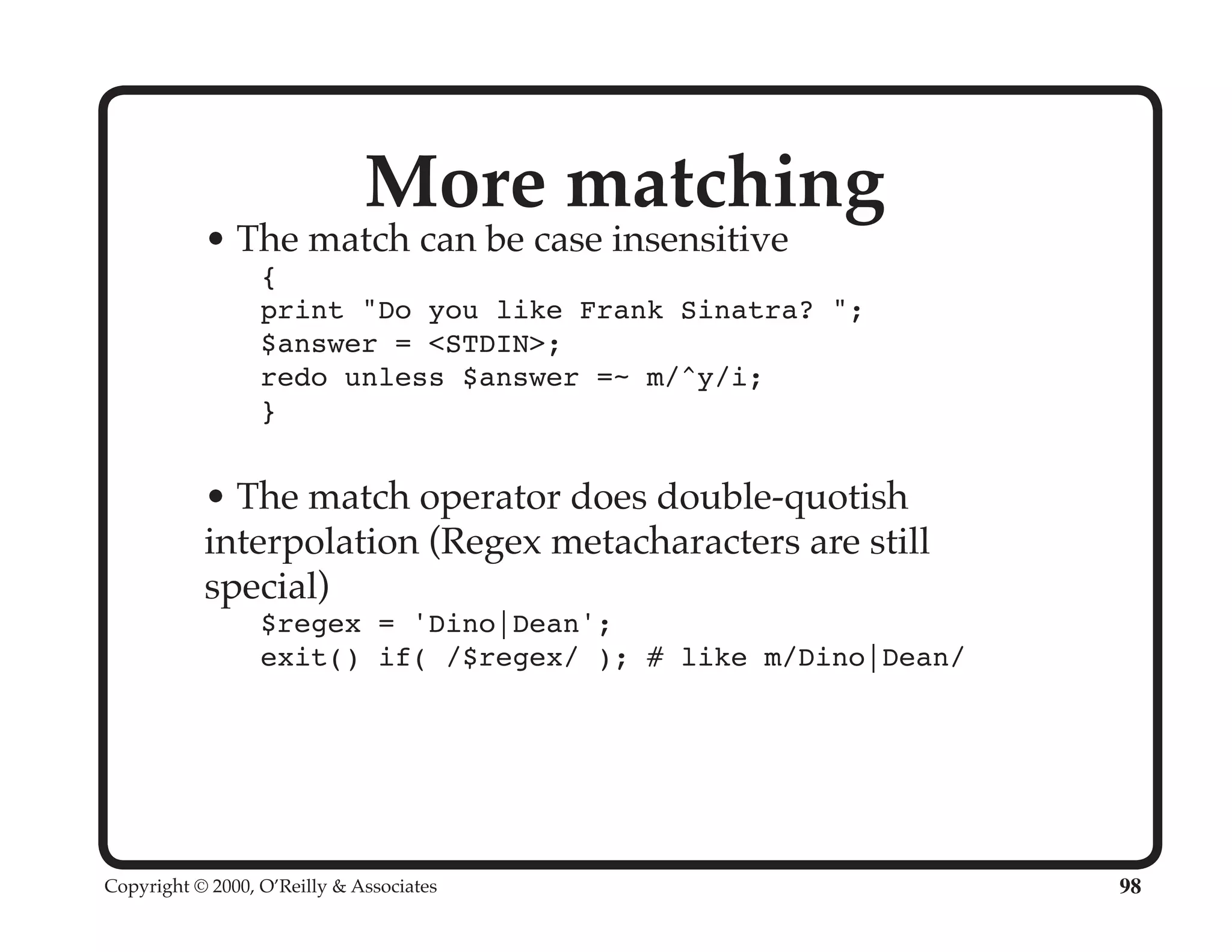 Perl University: Getting Started with Perl