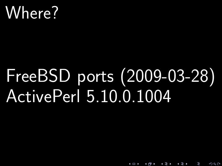 activeperl 5.10.0