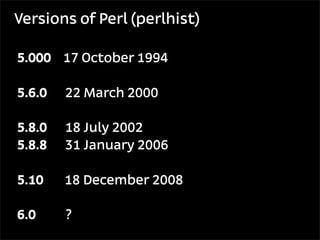 Perl 5.10