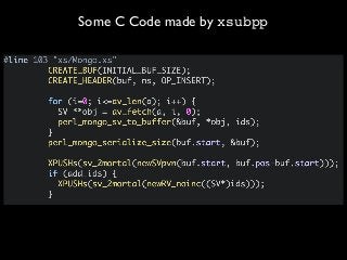 Some C Code made by xsubpp
 