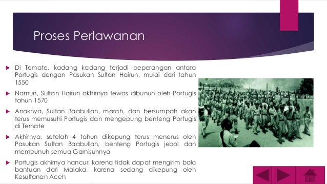Perlawanan kerajaan ternate tidore