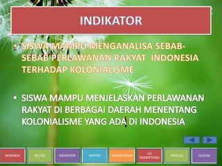 BERANDA SK/ KD INDIKATOR MATERI RANGKUMAN
UJI
KOMPETENSI
PENULIS SELESAI
 