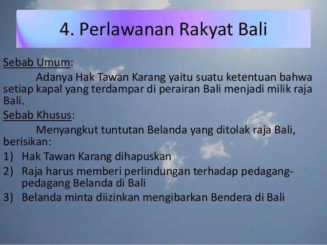 Perlawanan rakyat indonesia terhadap kolonial belanda