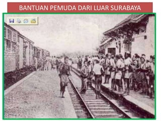 BANTUAN PEMUDA DARI LUAR SURABAYA
 
