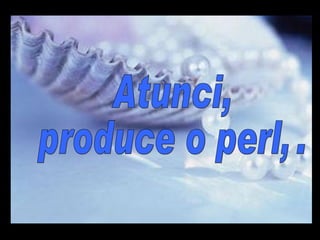 Atunci, produce o perlă. m m M M 
