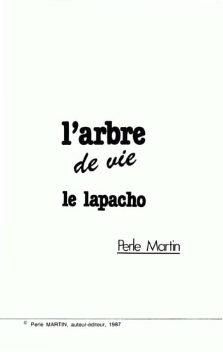 Pere Martin
© Perle MARTIN, auteur-éditeur, 1987
 