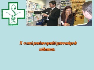   Mon mari prend une quantité gastronomique de médicaments.  