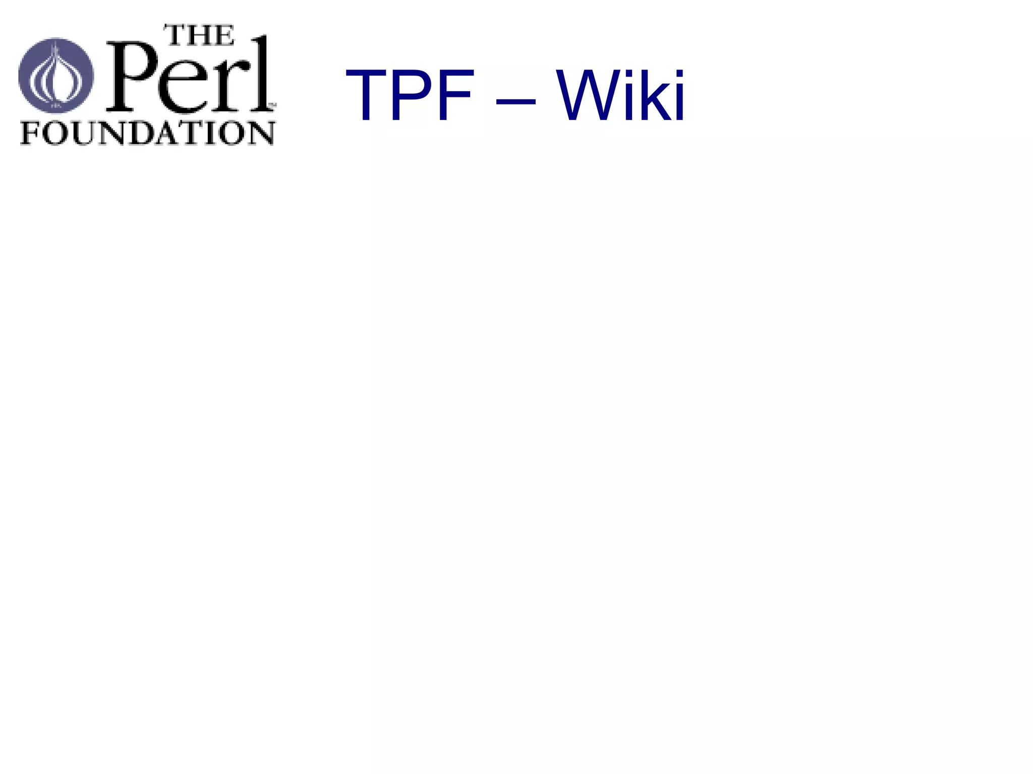 TPF – Wiki
 