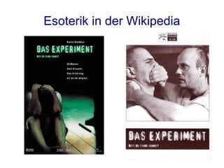 Esoterik in der Wikipedia
 