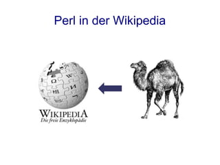 Perl in der Wikipedia
 