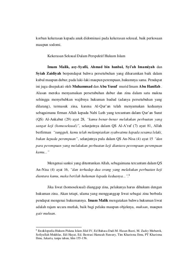 Perlindungan dan penegakan hukum terhadap kasus kekerasan 