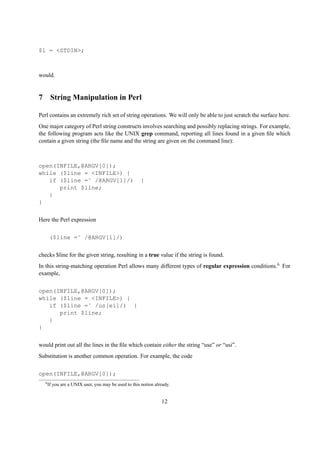 Perl intro | PDF