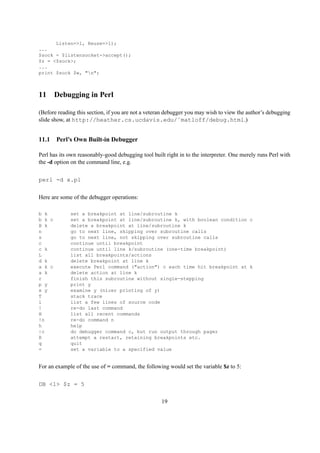 Perl intro | PDF