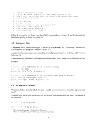 Perl intro | PDF