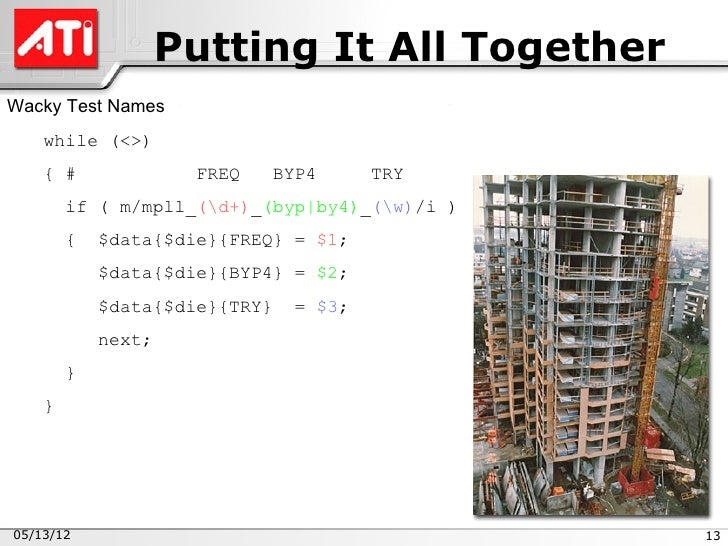 Perl Intro 5 Regex Matches And Substitutions