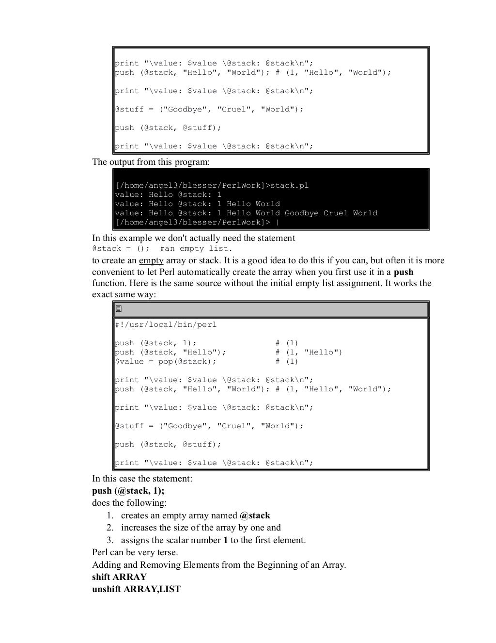 perl scripting language perl scripting language
