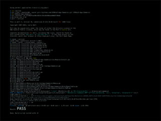 Using worker: ppp3.worker.travis-ci.org:php-1

$   cd ~/builds
$   git clone --depth=100 --quiet git://github.com/JEEN/p5-App-Zamakist.git JEEN/p5-App-Zamakist
$   cd JEEN/p5-App-Zamakist
$   git checkout -qf df10bdfea286c9933c345c84206eaa90b8f298a6
$   perlbrew use 5.16
$   perl --version

This is perl 5, version 16, subversion 0 (v5.16.0) built for i686-linux

Copyright 1987-2012, Larry Wall

Perl may be copied only under the terms of either the Artistic License or the
GNU General Public License, which may be found in the Perl 5 source kit.

Complete documentation for Perl, including FAQ lists, should be found on
this system using "man perl" or "perldoc perl". If you have access to the
Internet, point your browser at http://www.perl.org/, the Perl Home Page.

$ cpanm --version
cpanm (App::cpanminus) version 1.5017
$ cpanm --quiet --installdeps --notest .
Successfully installed Text-CharWidth-0.04
Successfully installed Text-UnicodeBox-0.03
Successfully installed XML-XPathEngine-0.13
Successfully installed HTML-Tree-5.02
Successfully installed HTML-TreeBuilder-XPath-0.14
Successfully installed HTML-Selector-XPath-0.14
Successfully installed Web-Query-0.08
Successfully installed Term-ReadLine-Zoid-0.07
8 distributions installed
$ perl Makefile.PL && make test
include /home/travis/builds/JEEN/p5-App-Zamakist/inc/Module/Install.pm
include inc/Module/Install/Metadata.pm
include inc/Module/Install/Base.pm
include inc/Module/Install/Makefile.pm
Cannot determine perl version info from lib/App/Zamakist.pm
include inc/Module/Install/Scripts.pm
include inc/Module/Install/Include.pm
include inc/Test/More.pm
include inc/Module/Install/WriteAll.pm
include inc/Module/Install/Win32.pm
include inc/Module/Install/Can.pm
include inc/Module/Install/Fetch.pm
Writing Makefile for App::Zamakist
Writing MYMETA.yml and MYMETA.json
Writing META.yml
cp lib/App/Zamakist/Media.pm blib/lib/App/Zamakist/Media.pm
cp lib/App/Zamakist.pm blib/lib/App/Zamakist.pm
cp lib/App/Zamakist/Role/Reportable.pm blib/lib/App/Zamakist/Role/Reportable.pm
cp lib/App/Zamakist/Handler/GOM.pm blib/lib/App/Zamakist/Handler/GOM.pm
cp bin/zamakist blib/script/zamakist
/home/travis/perl5/perlbrew/perls/5.16/bin/perl "-Iinc" -MExtUtils::MY -e 'MY->fixin(shift)' -- blib/script/zamakist
PERL_DL_NONLAZY=1 /home/travis/perl5/perlbrew/perls/5.16/bin/perl "-MExtUtils::Command::MM""-e""test_harness(0, 'inc', 'blib/lib', 'blib/arch')" t/*.t
t/00_compile.t ......... ok
t/01_find_permalink.t .. 5/7 # http://search.gomtv.com/searchjm.gom?key=The.Mentalist.S04E01.HDTV.XviD-ASAP.%5BVTV%5D.Scarlet.Ribbons&preface=0
# http://gom.gomtv.com/jmdb/view.html?intSeq=808364&preface=0&spage=1
Wide character in print at /home/travis/perl5/perlbrew/perls/5.16/lib/5.16.0/Test/Builder.pm line 1759.
# [통합] The.Mentalist.S04E01.HDTV.XviD-ASAP
t/01_find_permalink.t .. ok
All tests successful.
Files=2, Tests=8, 10 wallclock secs ( 0.03 usr 0.01 sys + 1.79 cusr 0.10 csys= 1.93 CPU)

Result:   PASS
Done. Build script exited with: 0
 