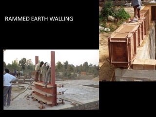RAMMED EARTH WALLING
 