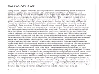 Permainan tradisional