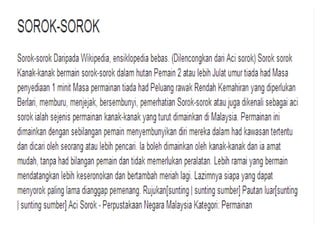 Permainan tradisional