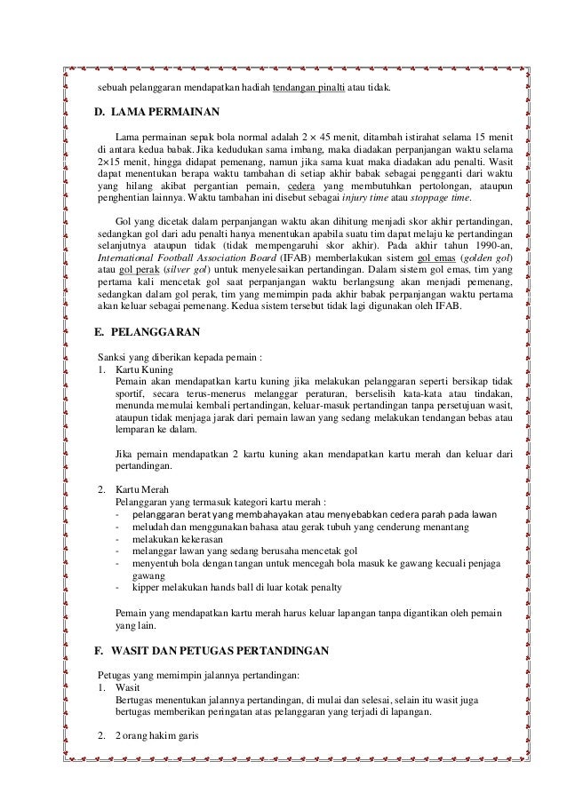 Permainan dalam olahraga