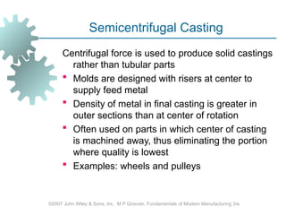 permanent mold casting-metal casting process.ppt