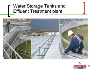 Water Storage Tanks and Effluent Treatment plant 