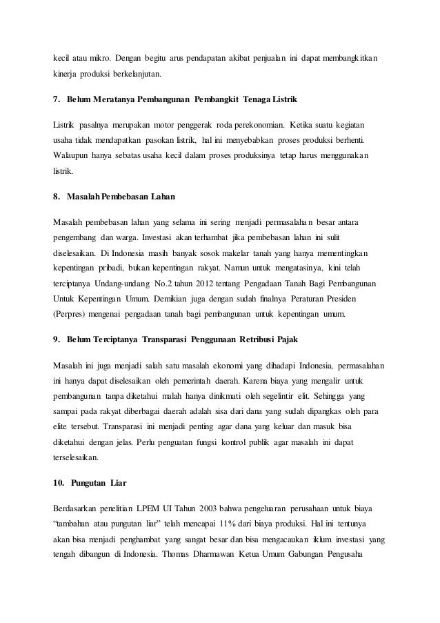 Permasalahan Ekonomi Mikro Dan Makro Permasalahan Ekonomi Mikro Dan Makro