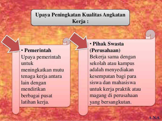Usaha Pemerintah Untuk Meningkatkan Mutu Tenaga Kerja Info Seputar Kerjaan