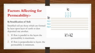 Permeability and Seepage Analysis of soil | PPTX