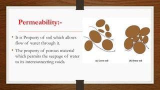 Permeability and Seepage Analysis of soil | PPTX