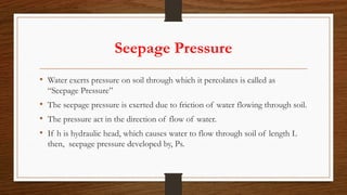Permeability and Seepage Analysis of soil | PPTX