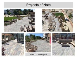 Projects of Note
Grafton Lumberyard
 