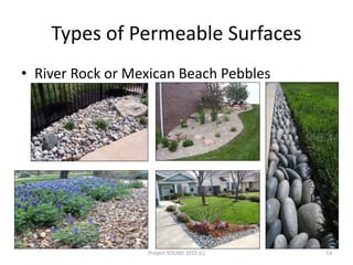 Permeable Rocks Types Permeable surfaces | PDF