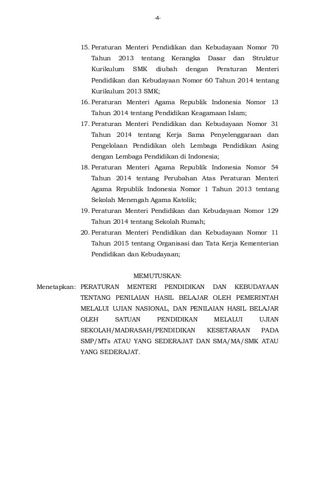 Permen no57tahun2015