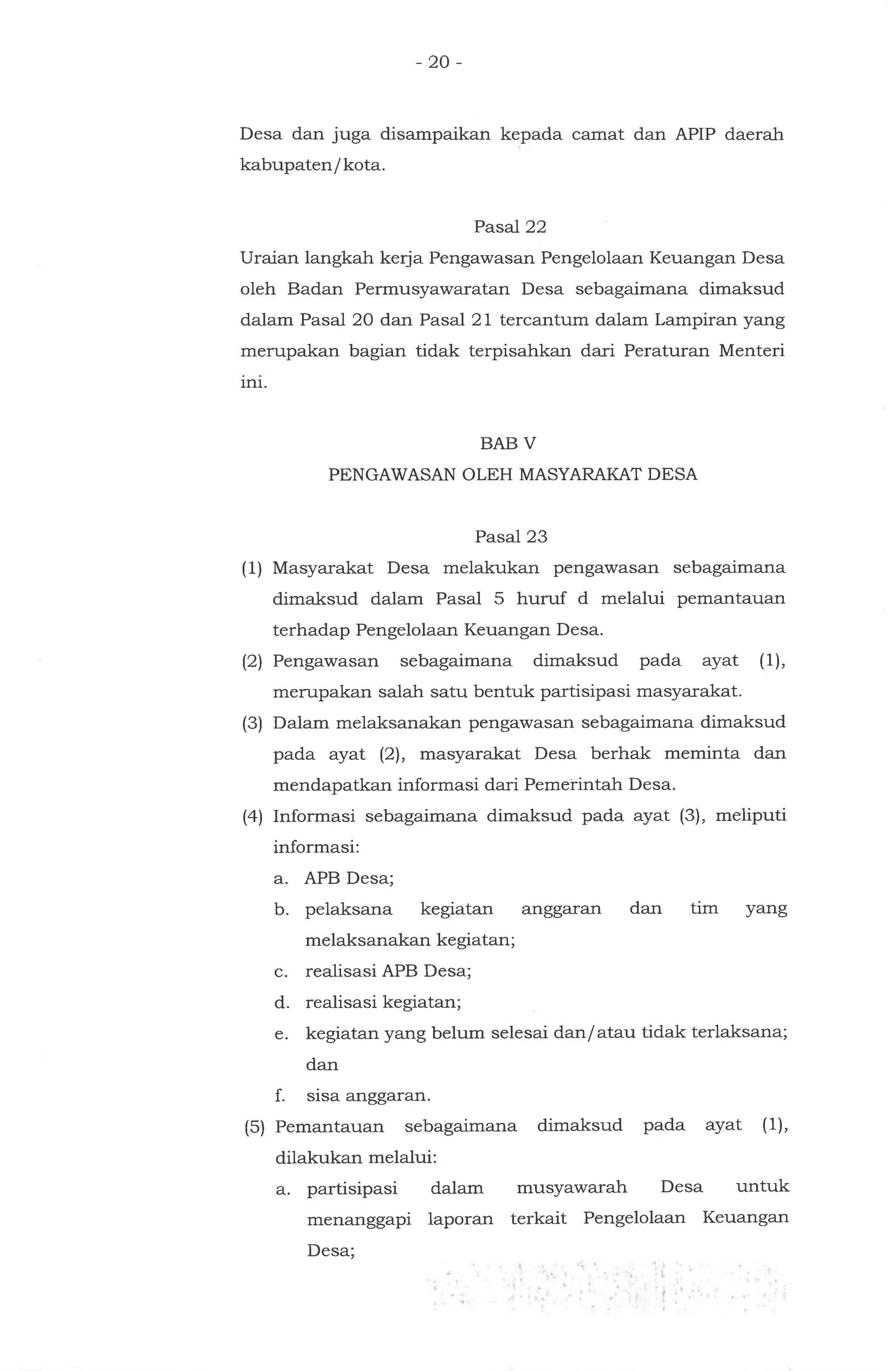 Permendagri Nomor 73 Tahun 2020 ttg Pengawasan Pengelolaan Keuangan ...