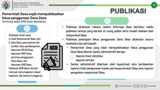 Permendes No13 Tahun 2023 Tentang Petunjuk Operasional Atas Fokus ...
