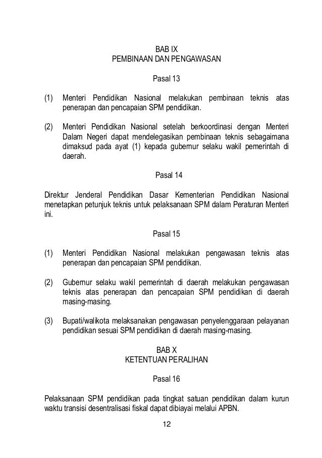 Peraturan Pemerintah No Tentang Standar Share The  Foto 