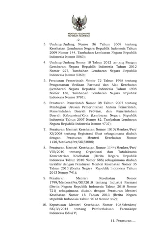 Permenkes 21 2015 Kapsul Vitamin A Bayi Balita Dan Ibu Nifas Permenkes 21 2015 Kapsul Vitamin A Bayi Balita Dan Ibu Nifas