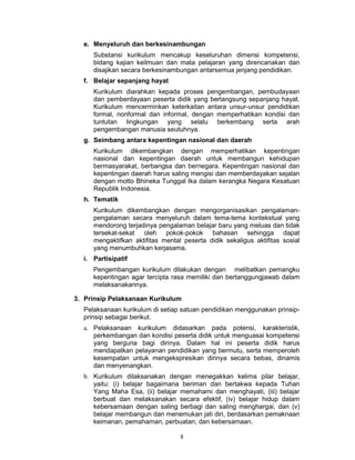 Permen no 14 tentang standar isi program kesetaraan paket b d c | PDF