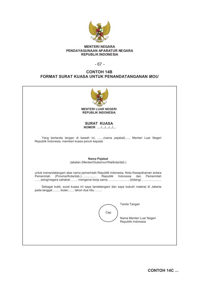 Contoh Laporan Kegiatan Kepegawaian.CONTOH SURAT TEGURAN 