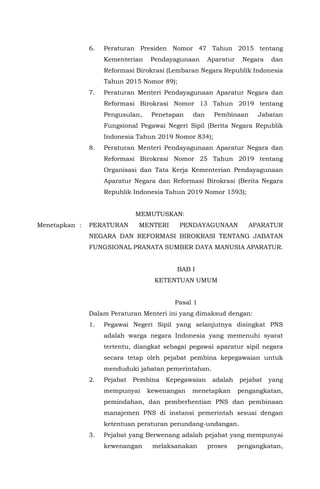 Permenpan no 38 tahun 2020  PDF