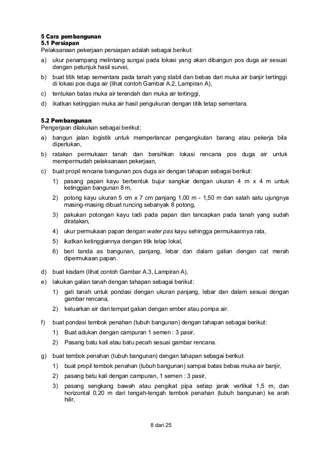 cara kapur ukur r tentang Pedoman Nomor Tata 2009 Permen Cara 5 PU Tahun