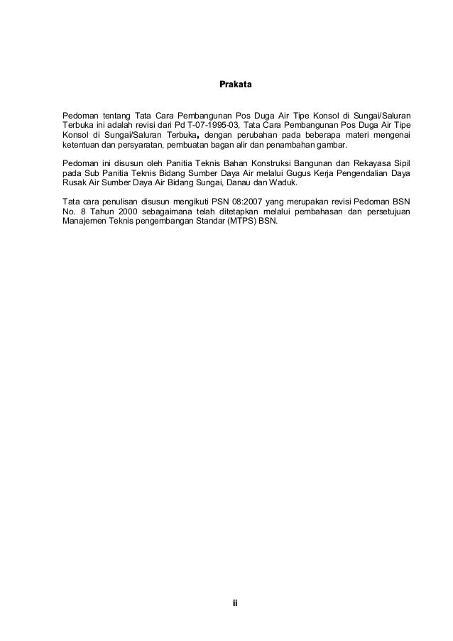 Permen PU Nomor 5 Tahun 2009 tentang Pedoman Tata Cara 