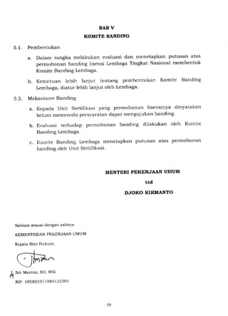 Permen PU No. 08/PRT/M/2012