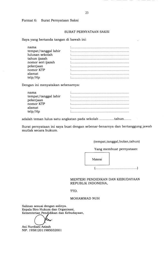 Cara Mohon Surat Mati Yang Hilang