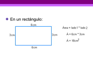 En un rectángulo:
 