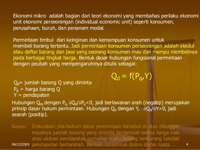 Permintaan Dan Penawaran